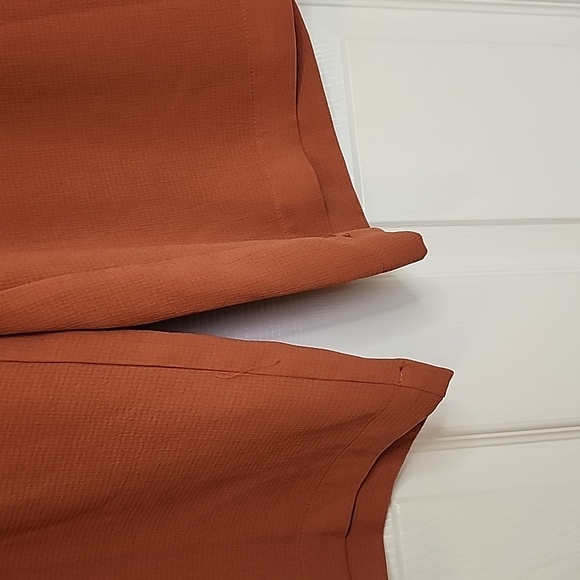 PANTS. PLUS SIZE WOMAN'S WIDE LEG PANTS. - Picture 4 of 10